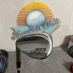 LEFTY - Cleveland RTX Zipcore 54* Mid 10 Bounce Wedge - KBS TOUR-V 130g Shaft - Picture 1 of 6