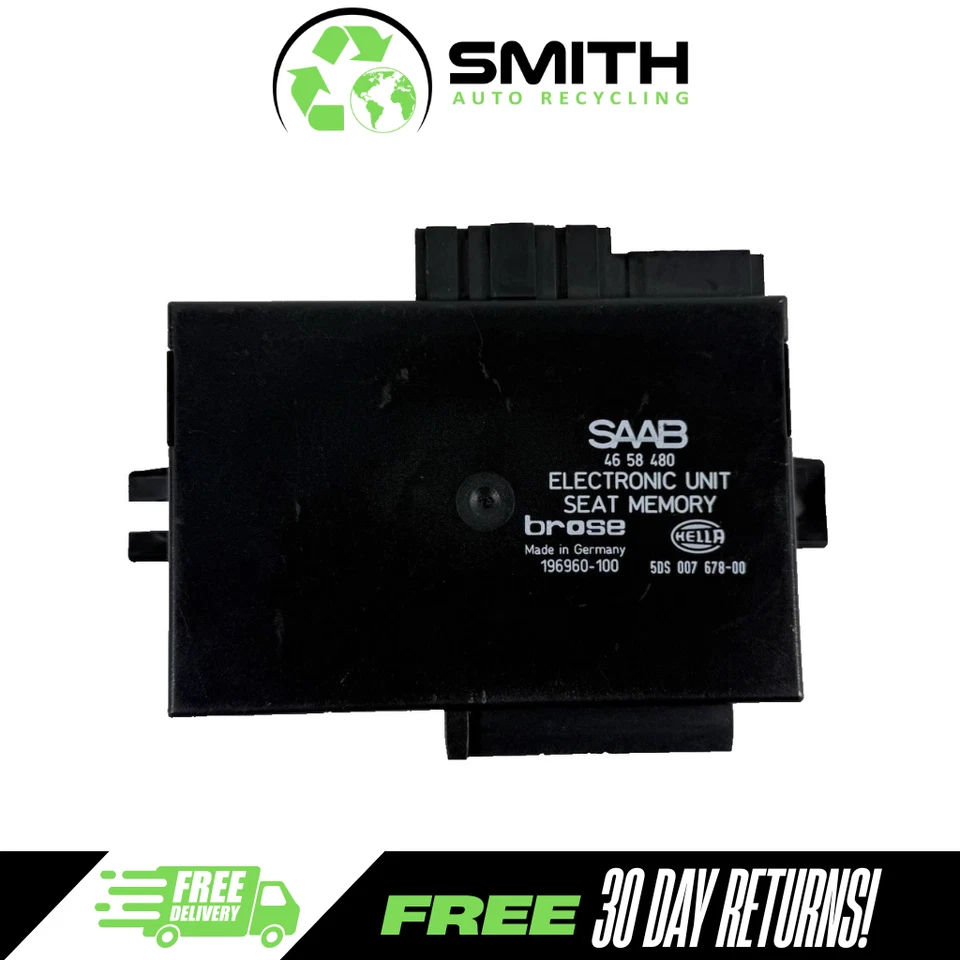 1999-2005 SAAB 9-3 ELECTRONIC UNIT SEAT MEMORY 46 58 480 CONTROL MODULE COMPUTER - Image 1 of 4