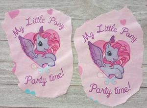 Chatarra de tela divertida my little pony 2 piezas 4 pulgadas - Imagen 1 de 2