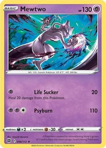 Mewtwo 056/172 Swsh09: Brilliant Stars Reverse Holo - Bild 1 von 1