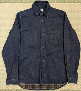 Taylor Stitch for the Solitary Arts Flanell gefütterte Jeansjacke Herren Gr. 40 - Bild 1 von 6