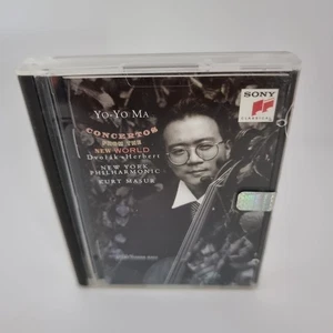 New/Sealed. YO-YO MA - Concertos From The New World MD MiniDisc Album 1995 - Picture 1 of 7