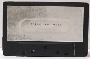 Francisco López – Paris Hiss 1997 Cassette Combined Shipping - Picture 1 of 5