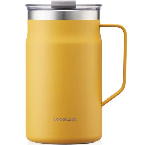 LocknLock Metro Mug 600ml, Yellow Color - Image 1 of 1