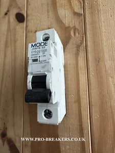 MODO 10A TIPO C JVM16-63 1 POLO MCB C10 230/400V - Imagen 1 de 4