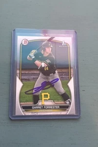 2023 Bowman Draft Garret Forrester IP Auto - Bild 1 von 1