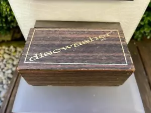 VINTAGE DISCWASHER D4 VINYL RECORD CARE CLEANING SYSTEM WALNUT - Picture 1 of 8