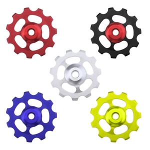 2 Pcs Mountain Bike Jockey Pulley Wheel Rear Derailleur 11T Gear Bicycle 5 Color - Picture 1 of 14