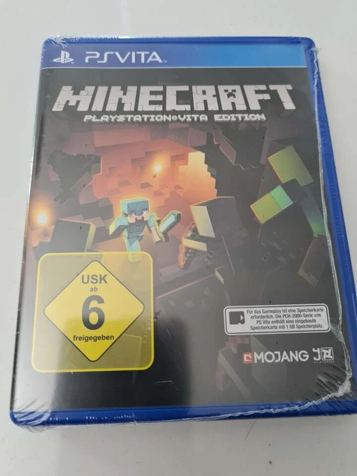 Sony PS Vita Minecraft NEU + OVP - Play Station Vita !!!  - Bild 1 von 1