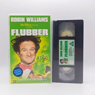 Flubber VHS New and Sealed Video Tape Robin Williams (1997) - Immagine 1 di 3