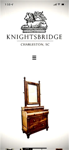 antique dresser with mirror Cover