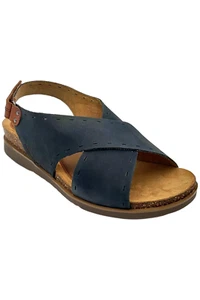 Cobb Hill Slingback Cross Strap Sandals May Black - Picture 1 of 3