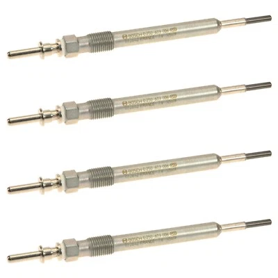 Bosch OEM Set of 4 Diesel Glow Plug for BMW F25 F30 F31 328d xDrive X3 xDrive28d - Image 1 of 2