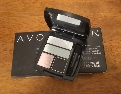 Avon Lot X 2 True Color Eyeshadow Quad Mod Muse F3354 New - Image 1 of 2