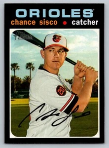 2020 Topps Heritage Base # 357 - Chance Sisco - Baltimore Orioles - Picture 1 of 2