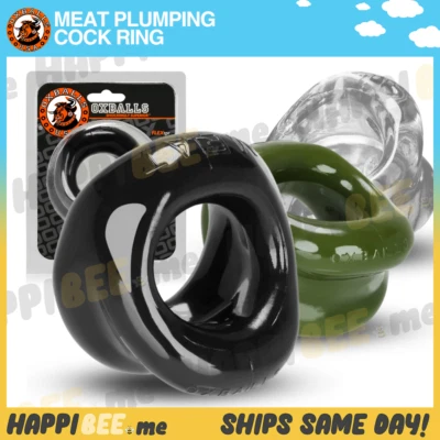 Oxballs MEAT Cock Ring🍯Male Penis Sling Hung Grip Men Ball Stretcher BallRing - Image 1 of 4