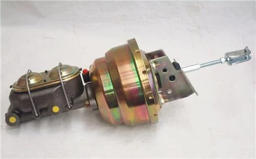 8" Dual Camaro Firebird Power Brake Booster + Master Cylinder & Mounting A Body - Image 1 of 3