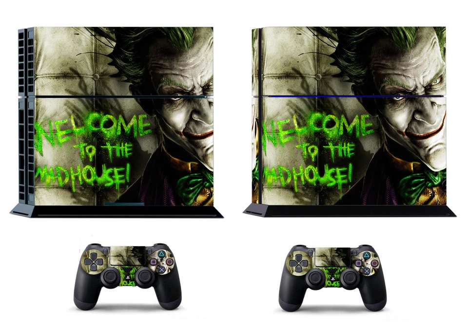 Joker 384 Vinyl Skin Sticker for Sony PS4 PlayStation 4 and 2 controller skins - Image 1 of 1
