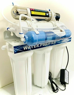 Depuratore purificatore ultrafiltrazione 7 stadi UV acqua potabile + kit filtri - Image 1 of 4