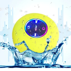 Speaker, Waterproof Bluetooth Shower Speaker, Mini Shower Speaker Bluetooth - Picture 1 of 18