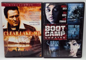 BOOT CAMP For Troubled Teens CLEAR LAKE, WI Mysterious Disease Strikes Town DVDs - Imagen 1 de 3