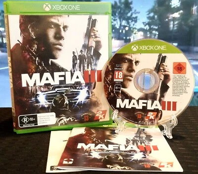 Mafia III Xbox One Game by Hangar 13 & 2K Games [CIB Complete] Sandbox - Image 1 of 3