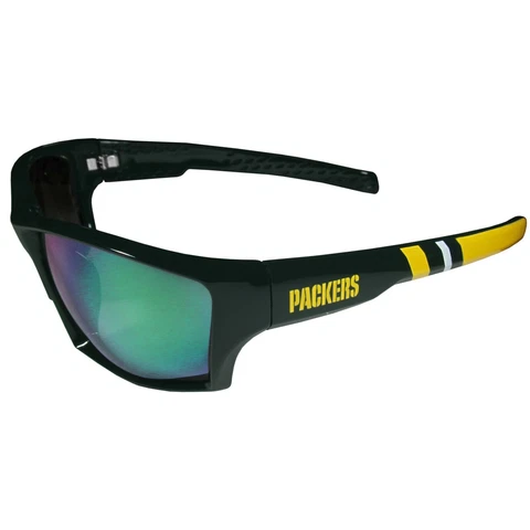Green Bay Packers Polarized Edge Wrap Sunglasses NFL Football Cover