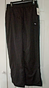 Ladies Windbreaker Pants Size XL Black / Blue NWT - Picture 1 of 2