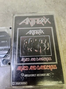 Anthrax - Armed And Dangerous cassette tape vintage original release 1985 - Picture 1 of 2