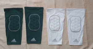 ADIDAS Techfit Ironskin Padded Knee Sleeve Lot of 2 Pairs Basketball Sz XL 4976 - Picture 1 of 8