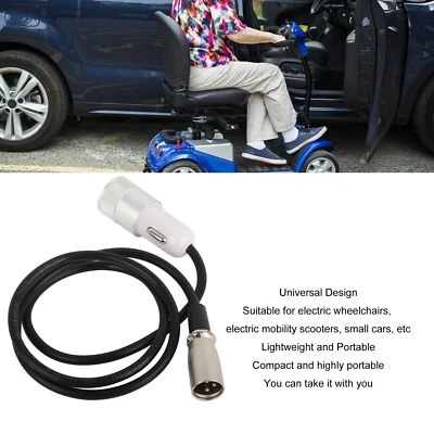 MARKENLOS Elektrischer Rollstuhl Ladegerät für 2 USB Mobilität Roller Schnellladegerät.