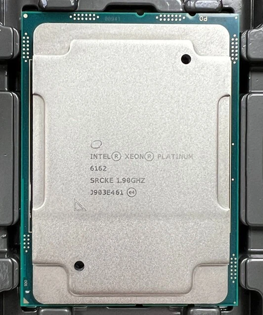 Intel Xeon Platinum 6162 1.9GHZ 33M SRCKE 24Core 48Thread LGA3647 CPU Processors - Image 1 of 1