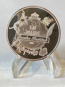 Medaille Gedenkprägung zu den 10 Euro Gedenkmünzen - Goethe-Institut - Proof - Bild 1 von 2