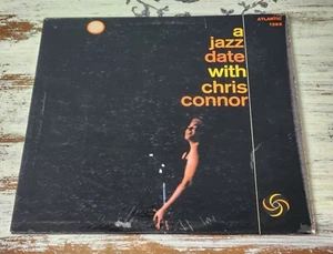 VG A Jazz Date With Chris Connor (1958) Atlantic – 1286 Vinyl, LP, Album, Mono - Imagen 1 de 3