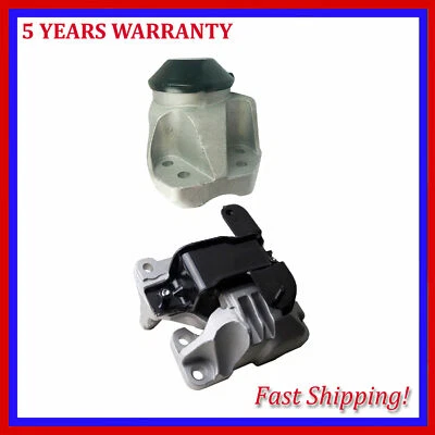 16-19 For Ford Explorer Police Interceptor Utility Motor & Trans Mount Set 2Pcs - Image 1 of 4