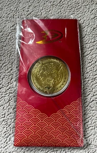 Neu ANAHEIM DUCKS Gold Sammlermünze LUNAR NEW YEAR 2022 Jahr des Tigers - Bild 1 von 2