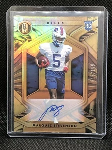 2021 Panini Gold Standard #185 Marquez Stevenson Rookie Auto /199 Bills RC - Bild 1 von 3