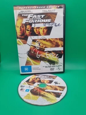 Fast and The Furious, The, Supercharged Edition (DVD, 2001) R2 4 - Image 1 of 3