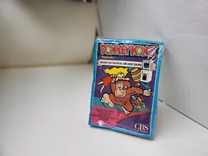NEW FACTORY SEALED RARE  DONKEY KONG GAME W/DAMAGED BOX FOR INTELLIVISION #D17 - Picture 1 of 10