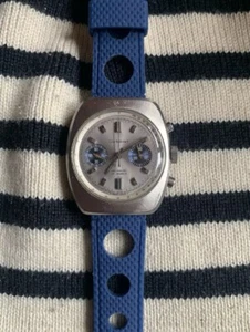 RARE ANCIENNE MONTRE HOMME CORTÉBERT MÉCANIQUE VALJOUX INCABLOC CHRONOGRAPHE - Imagen 1 de 6