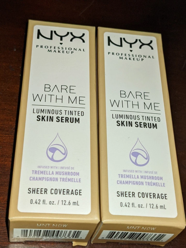 NYX Professional Makeup Bare Me Luminous Tinted Skin Serum Dewy Finish Medium