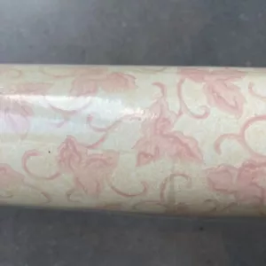 Sanderson Cream/Pink Wallpaper - Tea Garden - WR7787/2 - 1 x Roll Vintage 90s - Picture 1 of 13