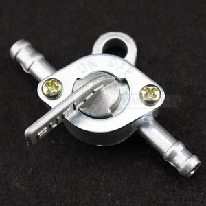 6mm Universal Motorcycle Petrol Fuel Tap Inline Petcock Switch for Honda Suzuki - Picture 1 of 8