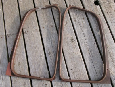 HUDSON 1935 PUERTA TERRAPLANE ADORNO MOLDURA MOLDURA PAR ORIGINALES Foto 1 de 4