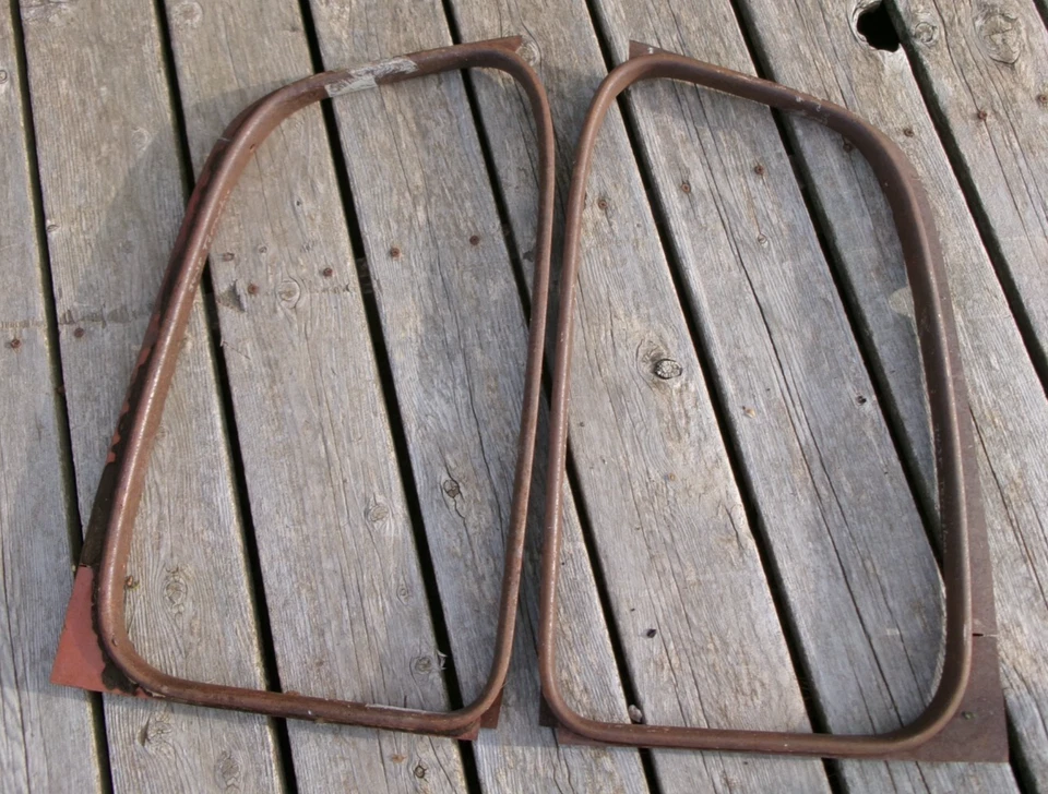 HUDSON 1935 PUERTA TERRAPLANE ADORNO MOLDURA MOLDURA PAR ORIGINALES Foto 1 de 4