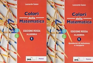 colori della matematica rossa 1 algebra+quad sasso 884942311X - Imagen 1 de 1