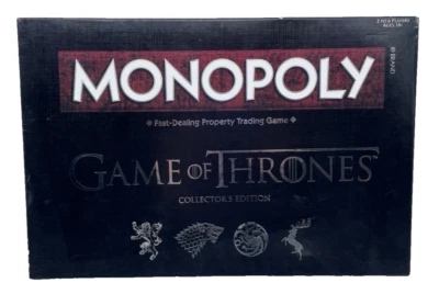 Monopoly Rare Game Of Thrones Collector’s Limited Edition Board Game Complete - Image 1 of 4