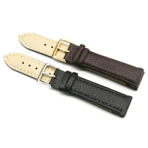 Universal 8mm-24mm Leather Watch Strap Watch Band Replacement Wristband Bracelet - Bild 1 von 38