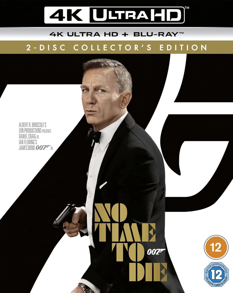 No Time To Die (DVD, 2021)