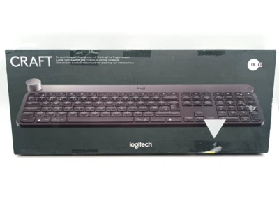 Logitech Craft Kabellose Tastatur - Grafit (J-Taste fehlt - AZERTY Französisch) - Bild 1 von 4